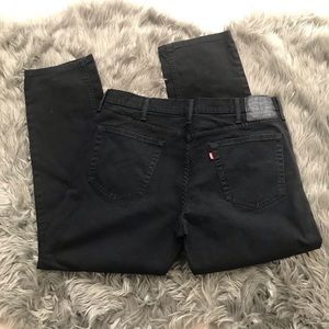 Men’s Levi’s 541 black jeans✨